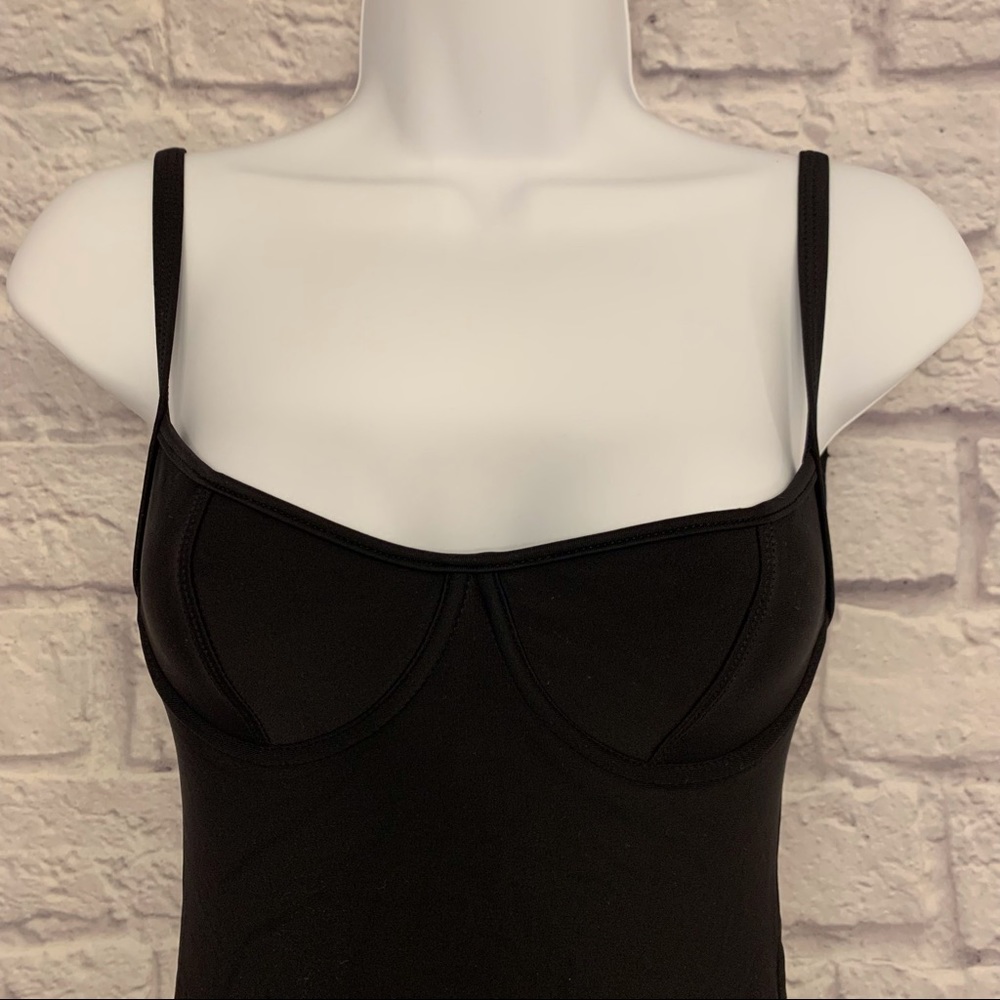 NWT Agua Doce Black One Piece Swimsuit - Picture 3 of 15